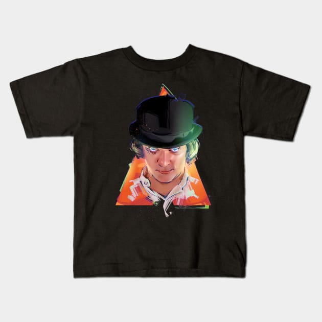 Clockwork Orange Kids T-Shirt by nabakumov